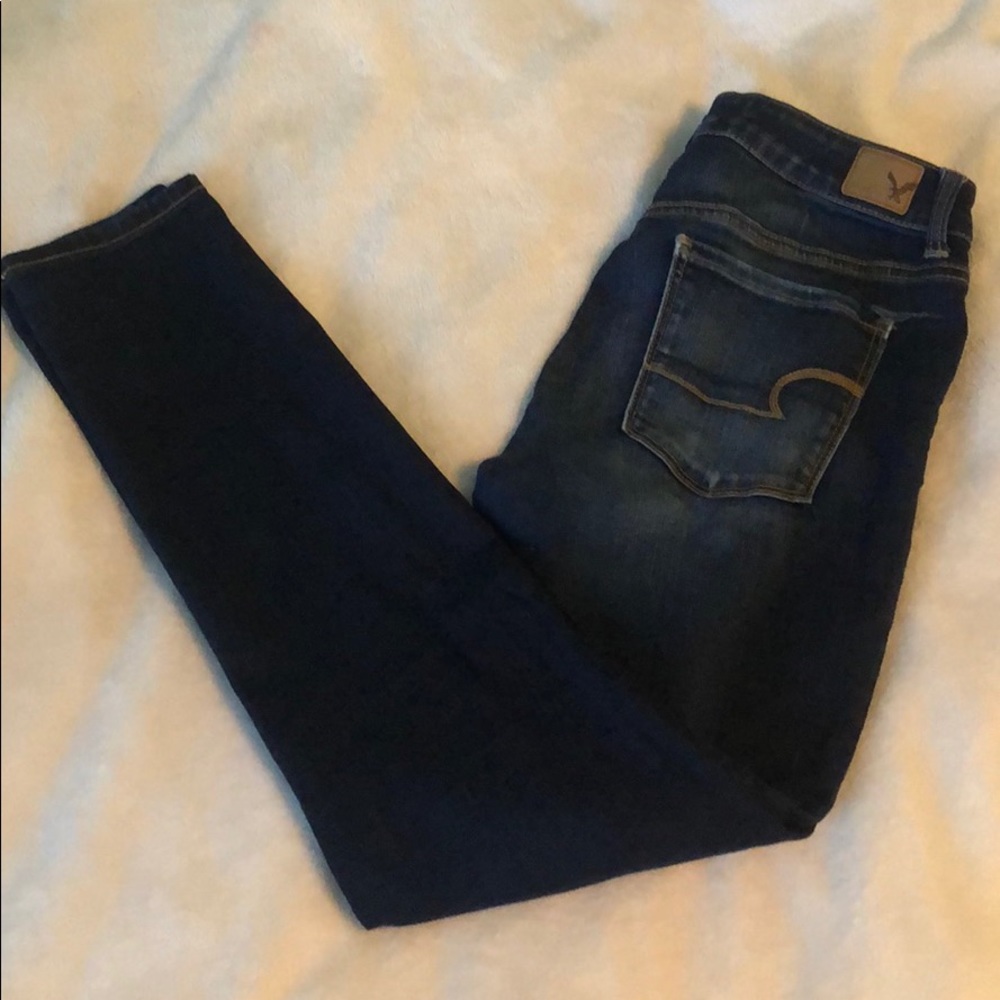 American eagle high rise jegging, dark